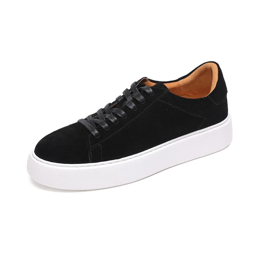 Baskets en cuir suédé pour homme