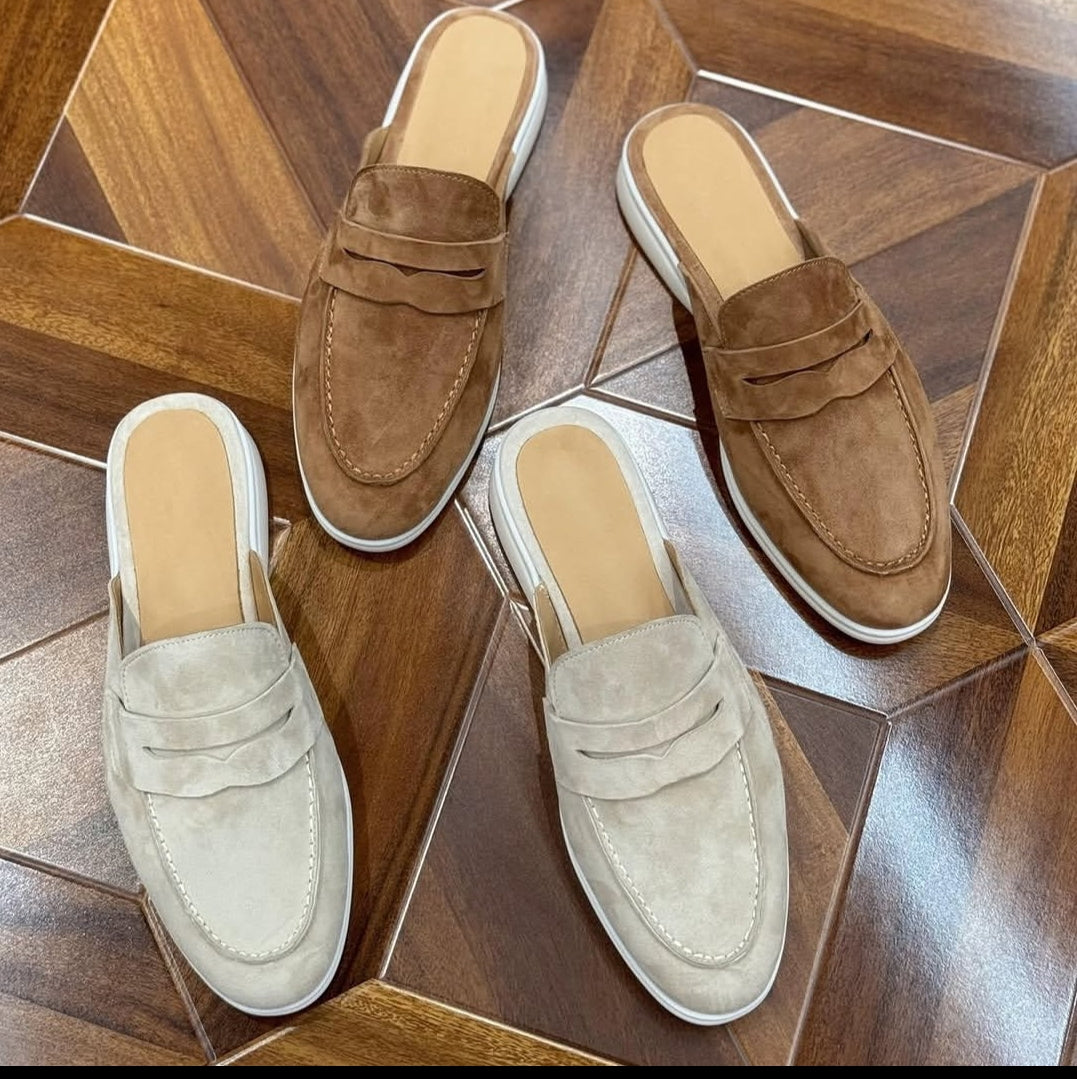 Mocassin homme en cuir véritable